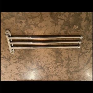 IKEA towel holder 3 bars stainless steel brogrund